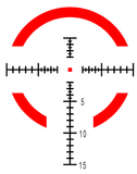 Rudolph AR 1-8x24mm AR1 FFP IR reticle