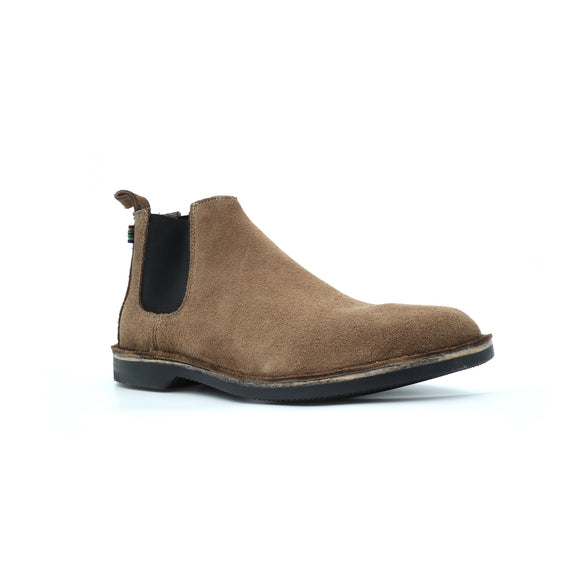 Veldskoen Chelsea Boot The Safari Black Sole