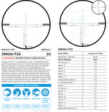 NEW Zeiss Conquest V4 6-24x50 ZMOAi-T20 Illuminated Reticle