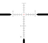 Rudolph V1 5-25x50mm T9 FFP IR reticle